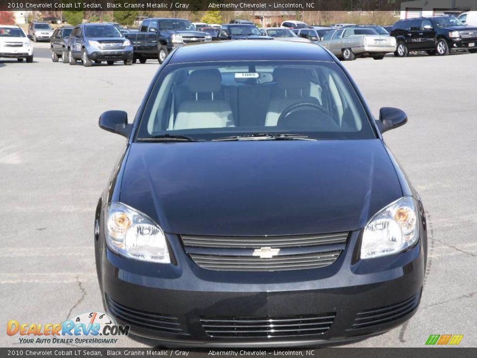 2010 Chevrolet Cobalt LT Sedan Black Granite Metallic / Gray Photo #6