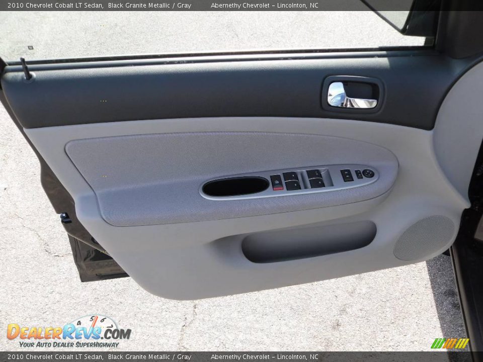 2010 Chevrolet Cobalt LT Sedan Black Granite Metallic / Gray Photo #7