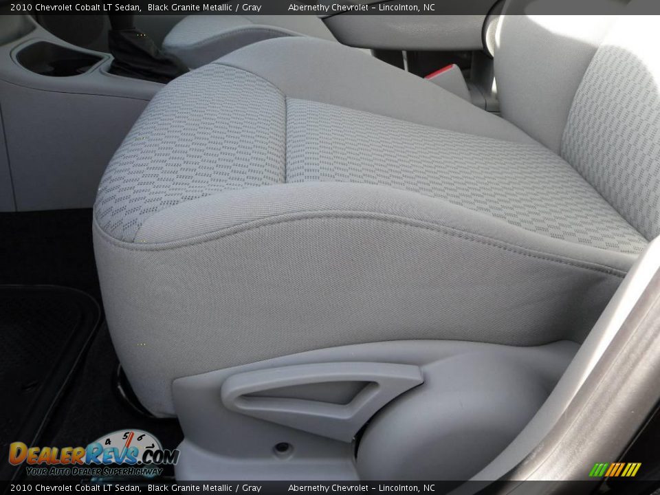 2010 Chevrolet Cobalt LT Sedan Black Granite Metallic / Gray Photo #9