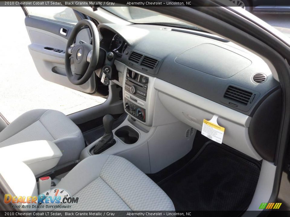 2010 Chevrolet Cobalt LT Sedan Black Granite Metallic / Gray Photo #15