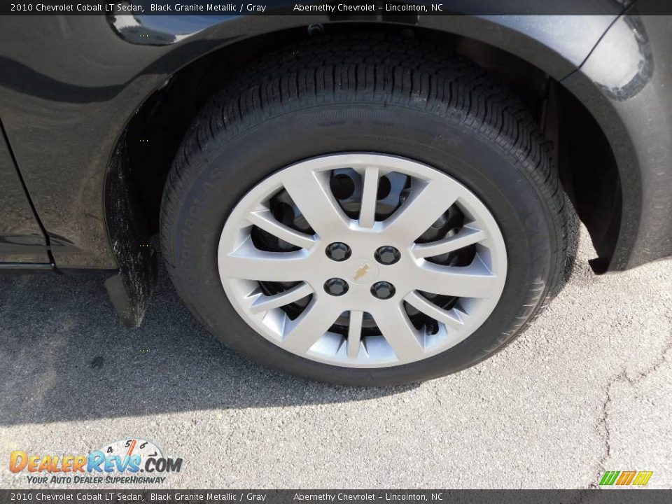 2010 Chevrolet Cobalt LT Sedan Black Granite Metallic / Gray Photo #17