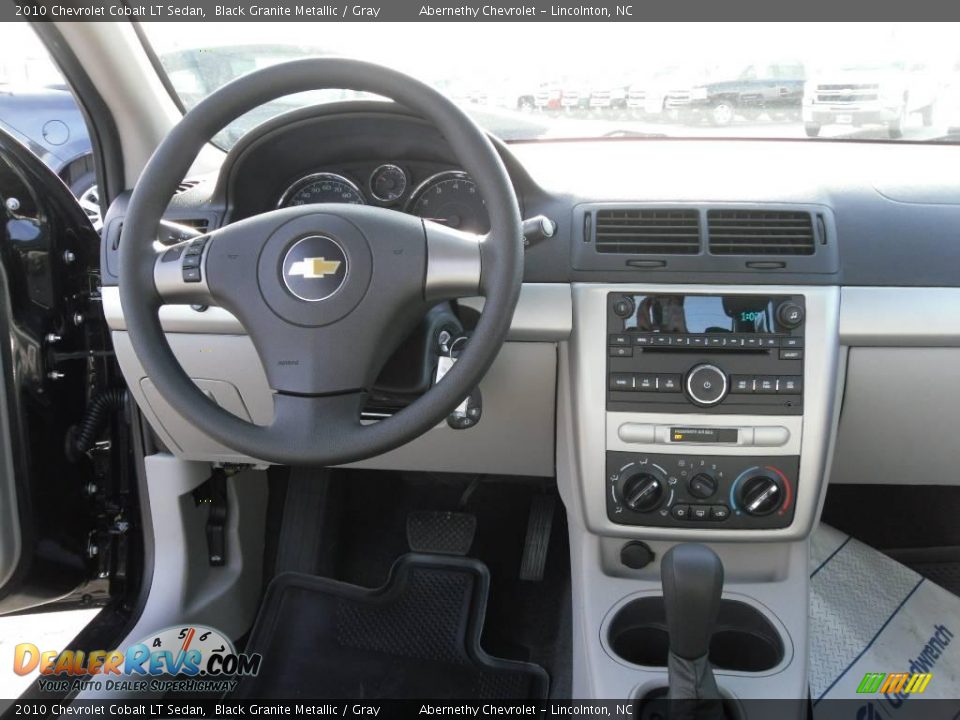 2010 Chevrolet Cobalt LT Sedan Black Granite Metallic / Gray Photo #21
