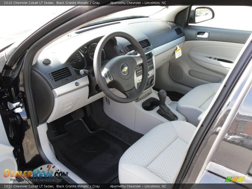 2010 Chevrolet Cobalt LT Sedan Black Granite Metallic / Gray Photo #25
