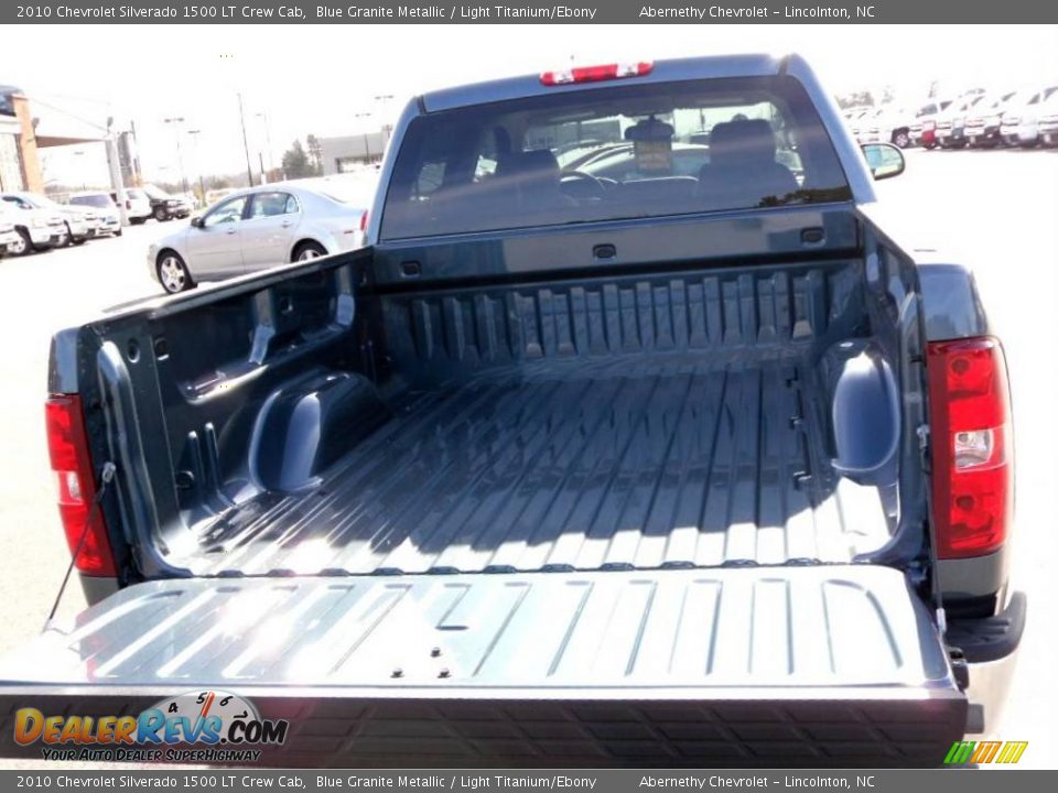 2010 Chevrolet Silverado 1500 LT Crew Cab Blue Granite Metallic / Light Titanium/Ebony Photo #4