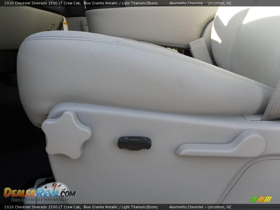2010 Chevrolet Silverado 1500 LT Crew Cab Blue Granite Metallic / Light Titanium/Ebony Photo #10