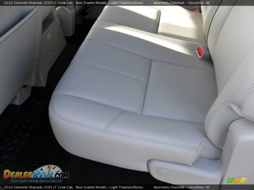 2010 Chevrolet Silverado 1500 LT Crew Cab Blue Granite Metallic / Light Titanium/Ebony Photo #12