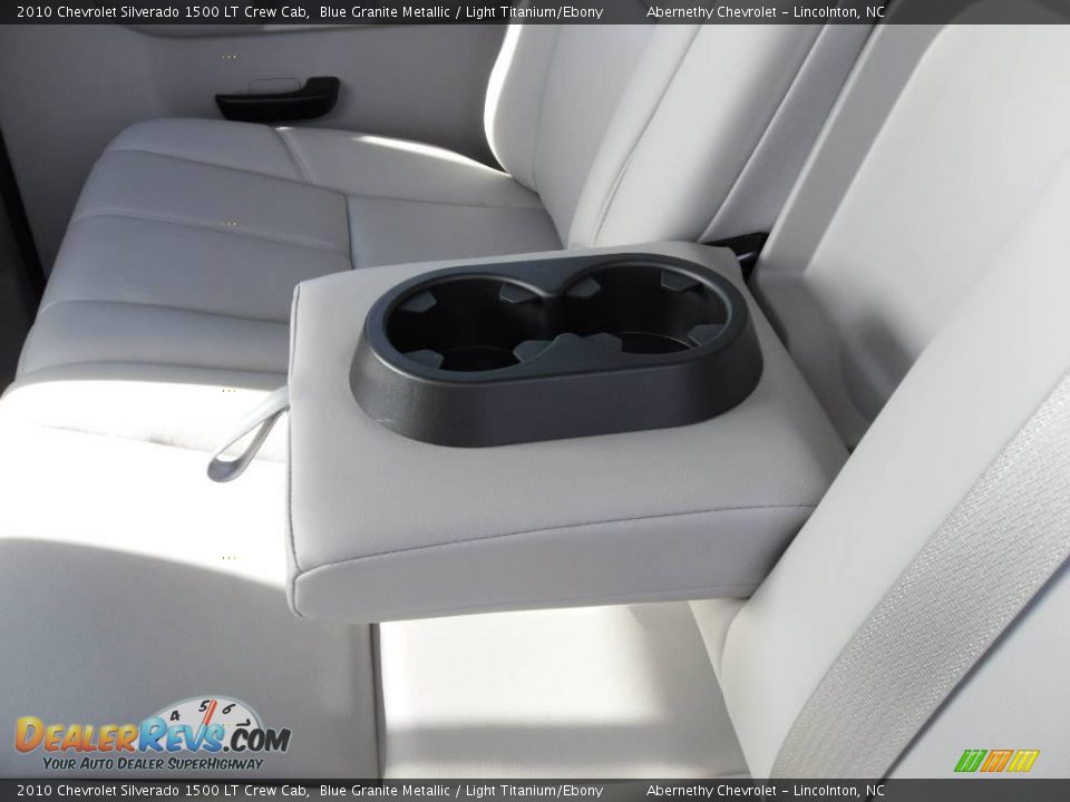 2010 Chevrolet Silverado 1500 LT Crew Cab Blue Granite Metallic / Light Titanium/Ebony Photo #13