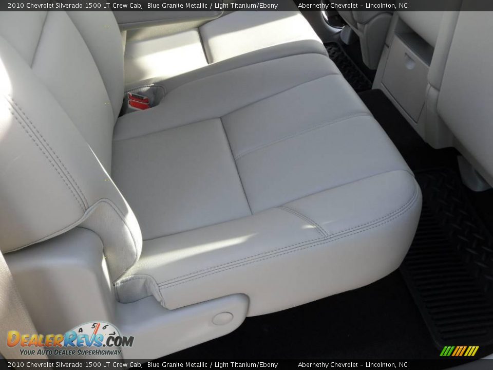 2010 Chevrolet Silverado 1500 LT Crew Cab Blue Granite Metallic / Light Titanium/Ebony Photo #14