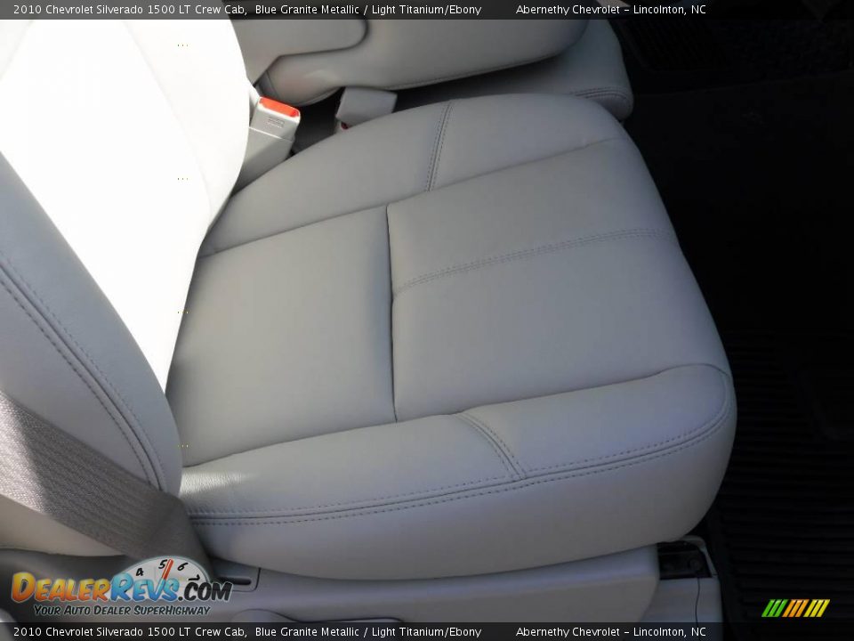 2010 Chevrolet Silverado 1500 LT Crew Cab Blue Granite Metallic / Light Titanium/Ebony Photo #15
