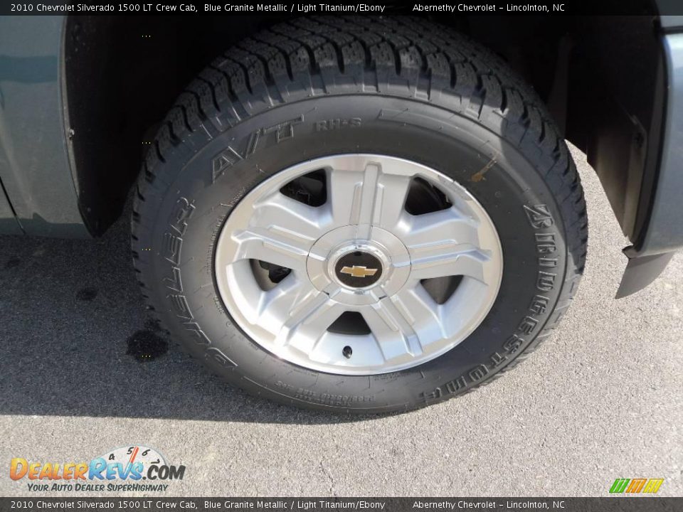 2010 Chevrolet Silverado 1500 LT Crew Cab Blue Granite Metallic / Light Titanium/Ebony Photo #18