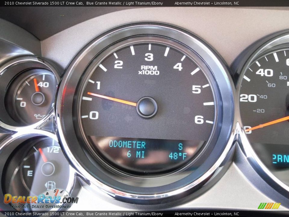 2010 Chevrolet Silverado 1500 LT Crew Cab Blue Granite Metallic / Light Titanium/Ebony Photo #23