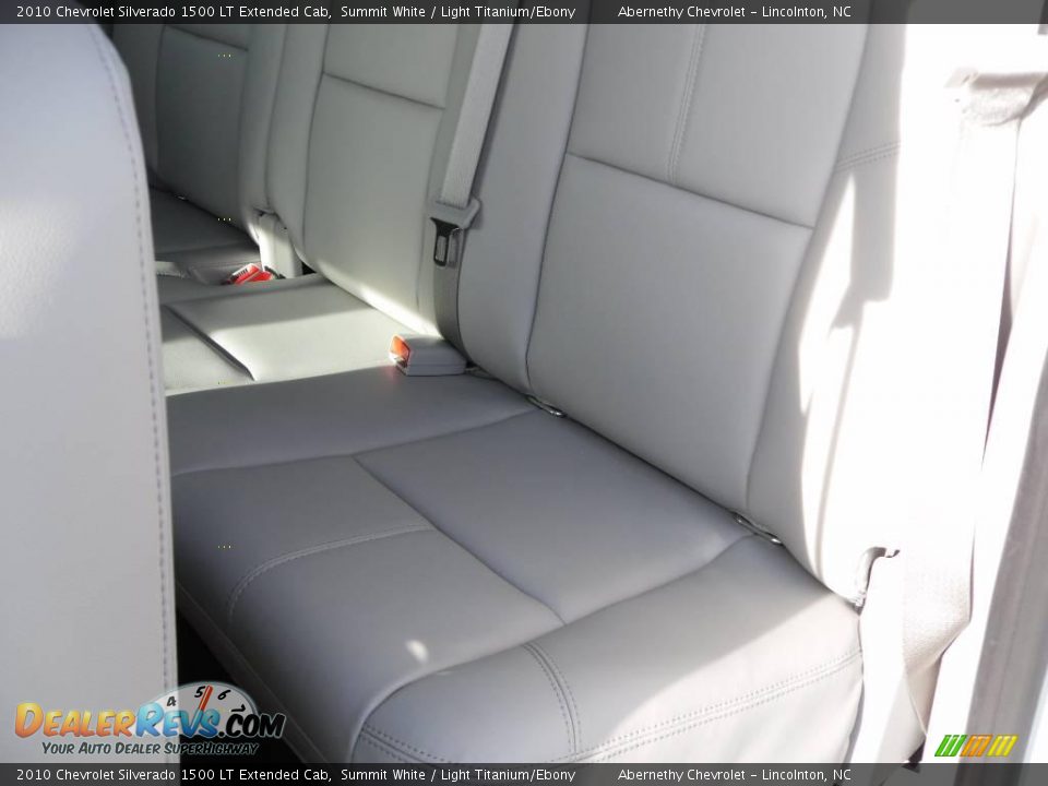 2010 Chevrolet Silverado 1500 LT Extended Cab Summit White / Light Titanium/Ebony Photo #12