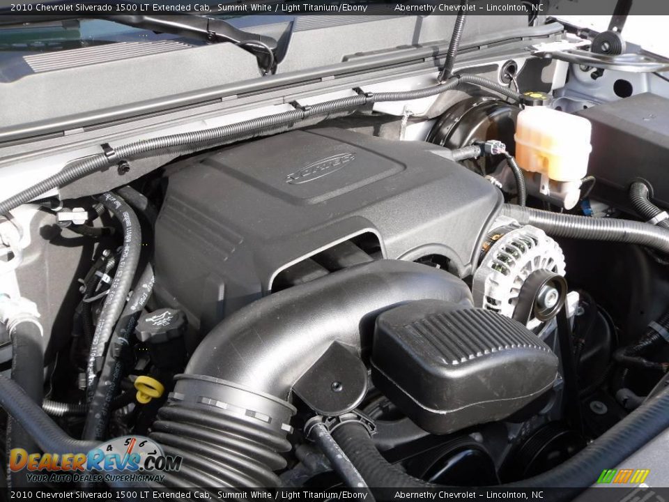 2010 Chevrolet Silverado 1500 LT Extended Cab Summit White / Light Titanium/Ebony Photo #22