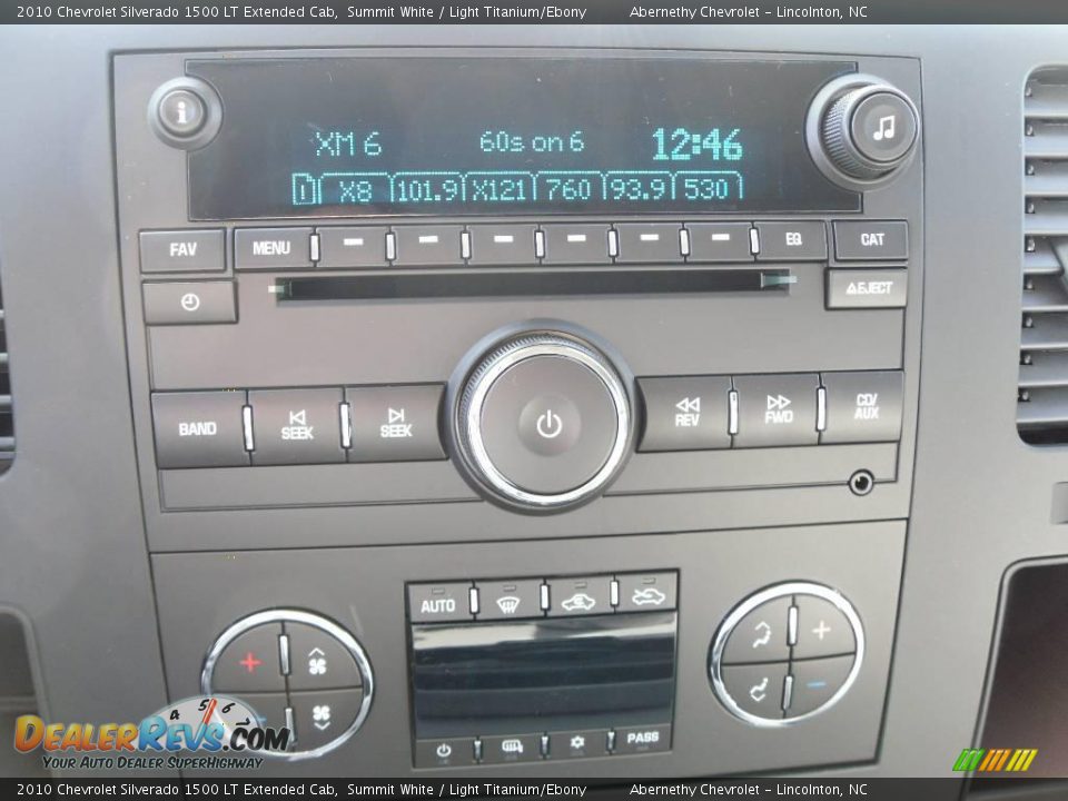 2010 Chevrolet Silverado 1500 LT Extended Cab Summit White / Light Titanium/Ebony Photo #24