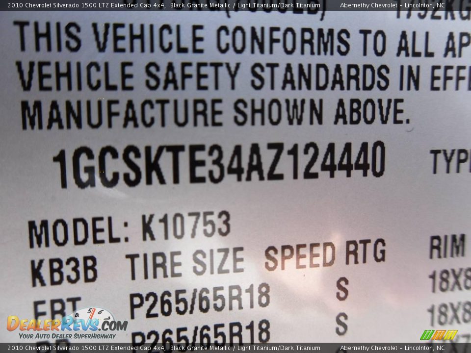 2010 Chevrolet Silverado 1500 LTZ Extended Cab 4x4 Black Granite Metallic / Light Titanium/Dark Titanium Photo #11