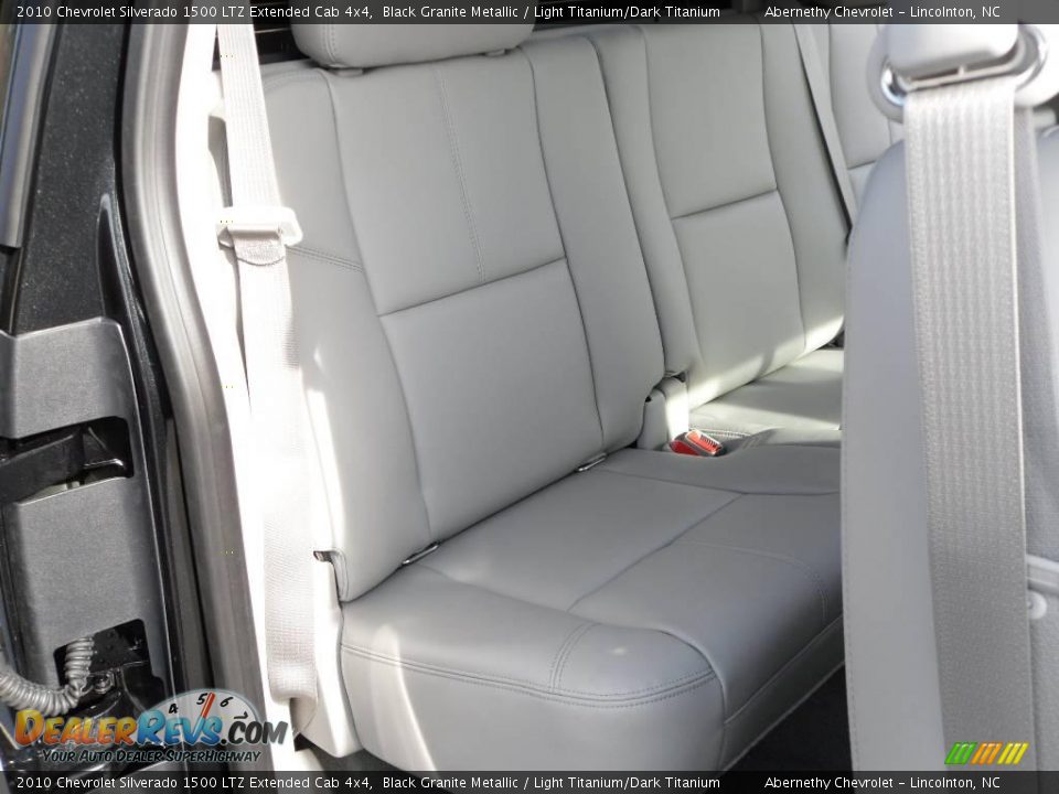 2010 Chevrolet Silverado 1500 LTZ Extended Cab 4x4 Black Granite Metallic / Light Titanium/Dark Titanium Photo #14