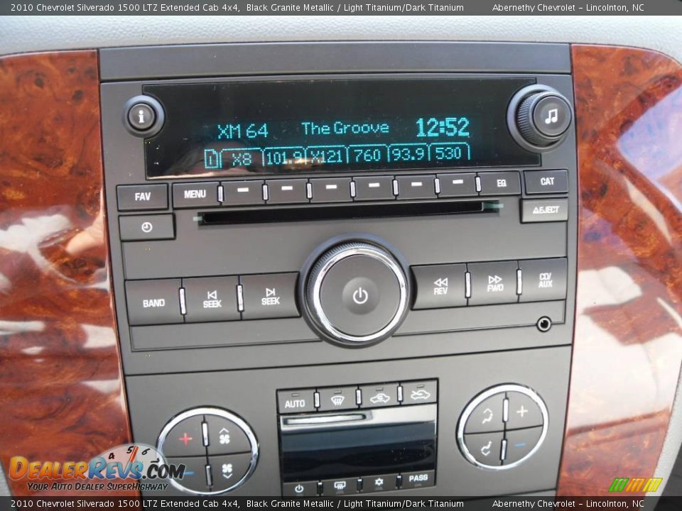 2010 Chevrolet Silverado 1500 LTZ Extended Cab 4x4 Black Granite Metallic / Light Titanium/Dark Titanium Photo #23