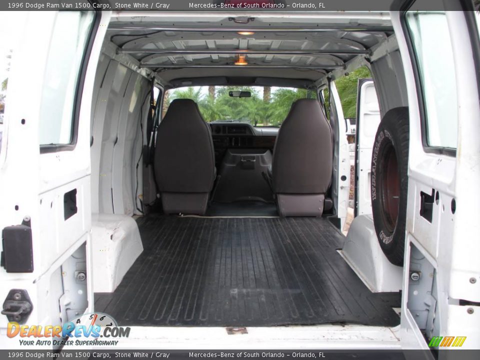 1996 Dodge Ram Van 1500 Cargo Stone White / Gray Photo #15