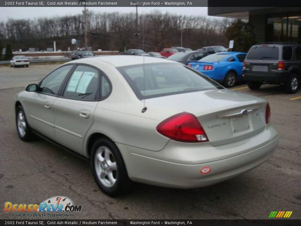2003 Ford Taurus SE Gold Ash Metallic / Medium Parchment Photo #2