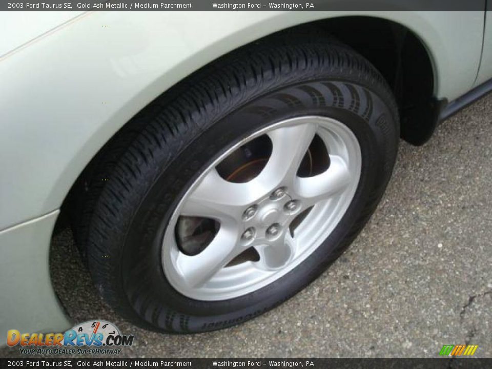 2003 Ford Taurus SE Gold Ash Metallic / Medium Parchment Photo #18