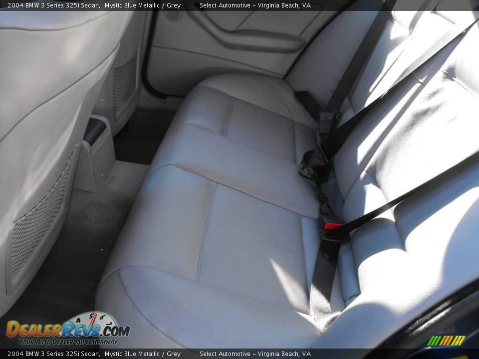 2004 BMW 3 Series 325i Sedan Mystic Blue Metallic / Grey Photo #13