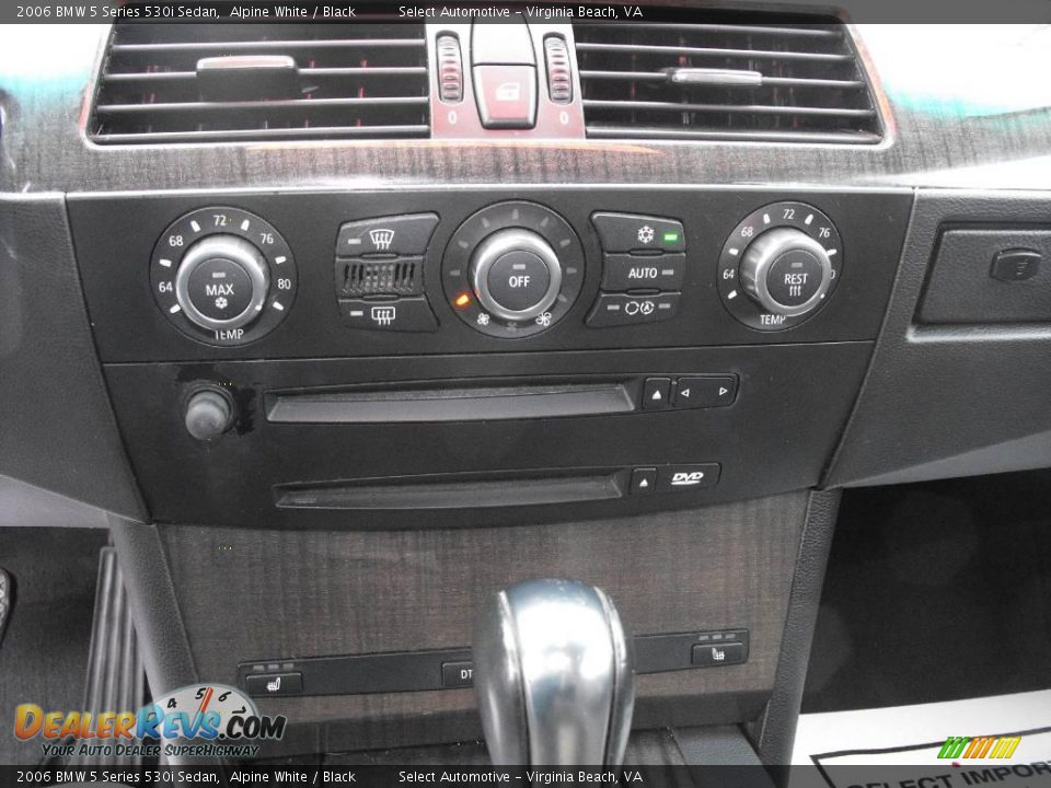 2006 BMW 5 Series 530i Sedan Alpine White / Black Photo #16