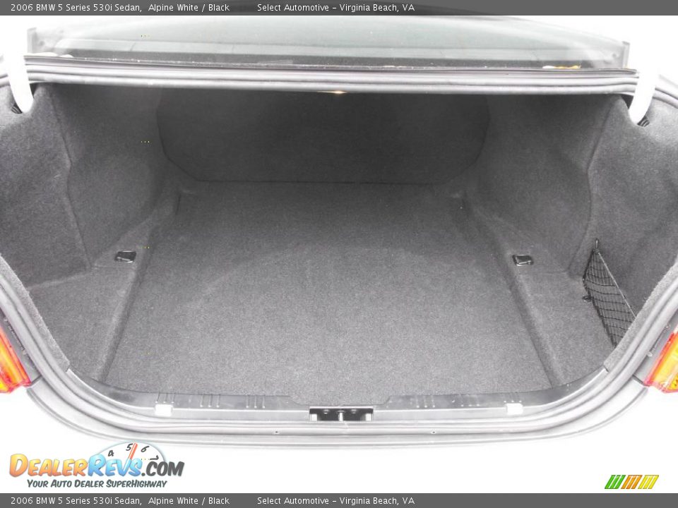 2006 BMW 5 Series 530i Sedan Alpine White / Black Photo #23