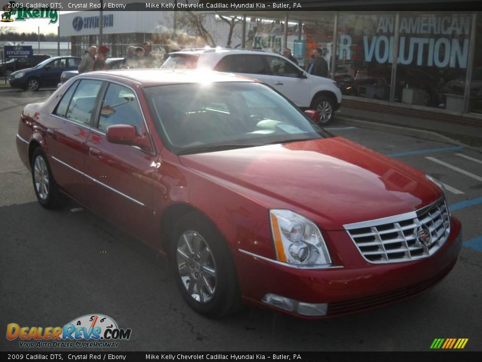 2009 Cadillac DTS Crystal Red / Ebony Photo #1