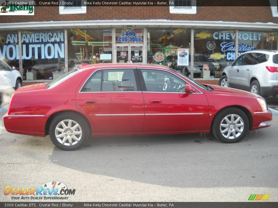 2009 Cadillac DTS Crystal Red / Ebony Photo #2