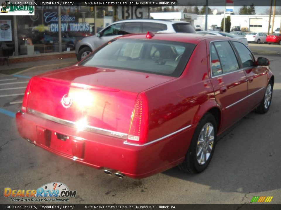 2009 Cadillac DTS Crystal Red / Ebony Photo #3