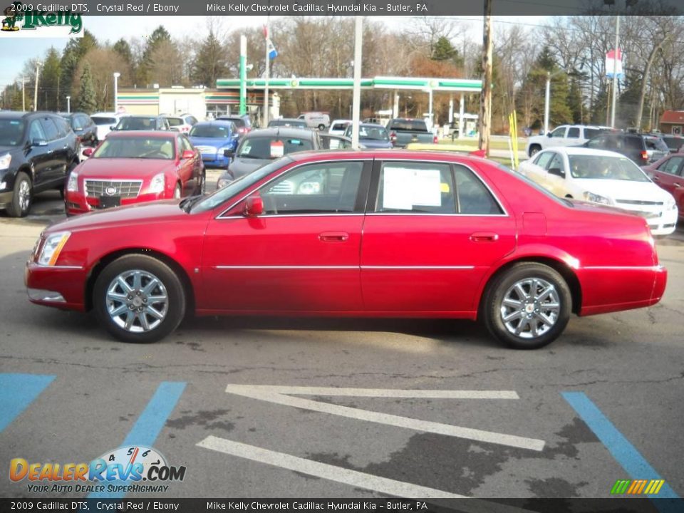 2009 Cadillac DTS Crystal Red / Ebony Photo #6