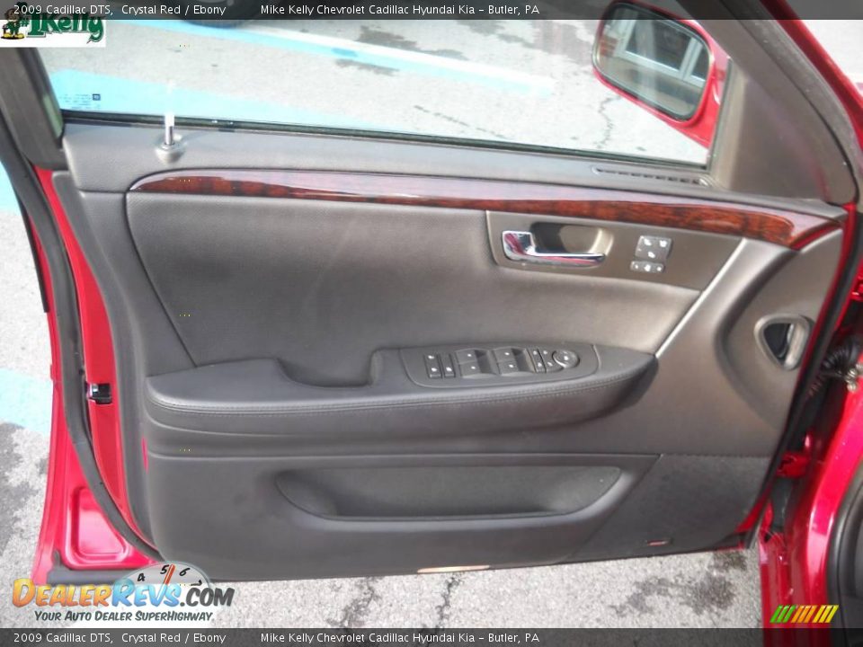 2009 Cadillac DTS Crystal Red / Ebony Photo #7