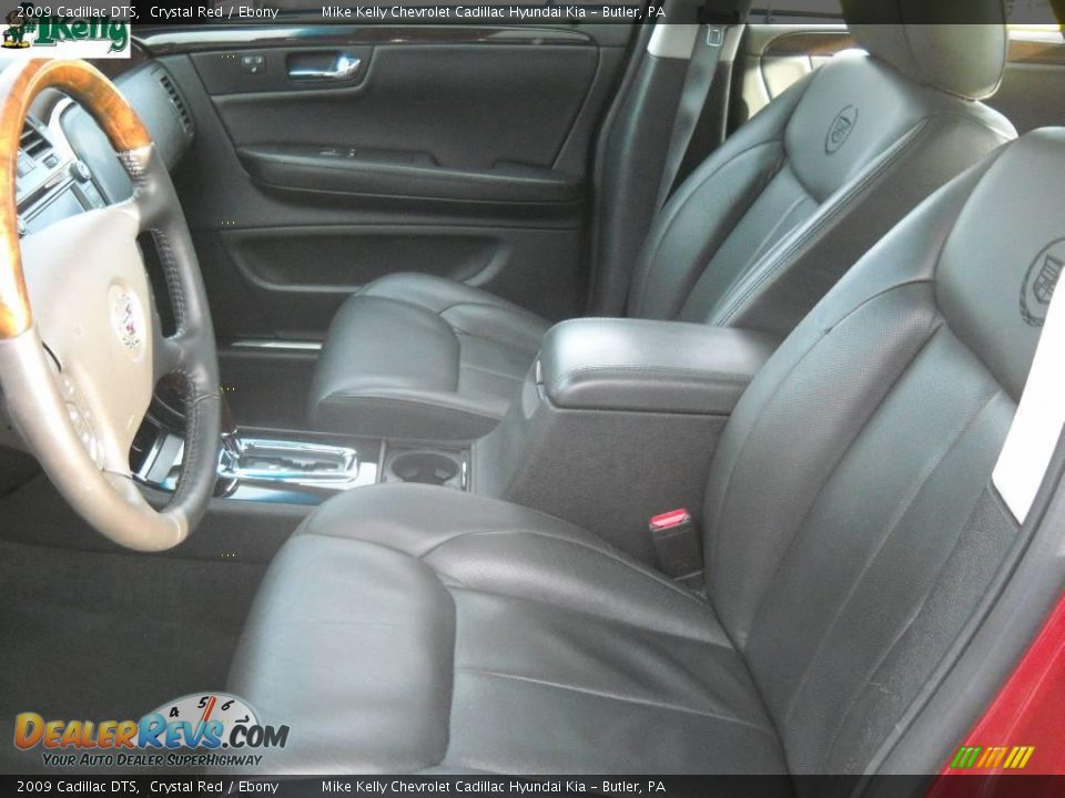 2009 Cadillac DTS Crystal Red / Ebony Photo #9