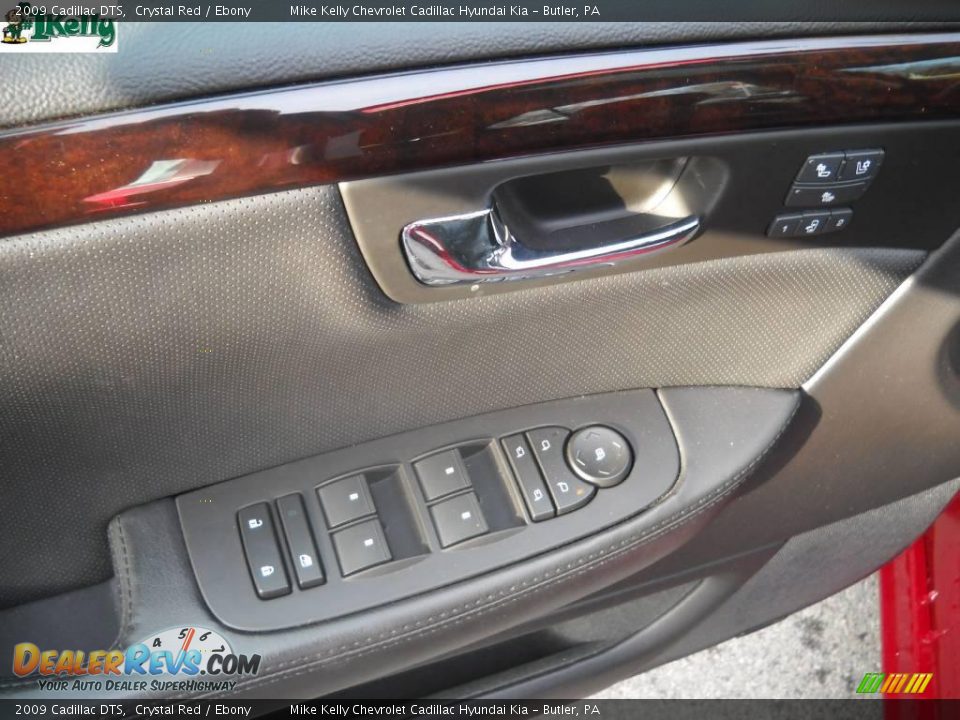 2009 Cadillac DTS Crystal Red / Ebony Photo #15