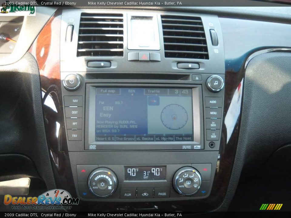 2009 Cadillac DTS Crystal Red / Ebony Photo #17