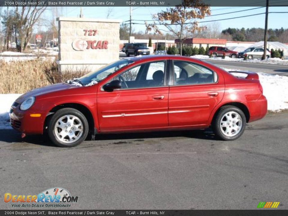 2004 Dodge Neon SXT Blaze Red Pearlcoat / Dark Slate Gray Photo #1