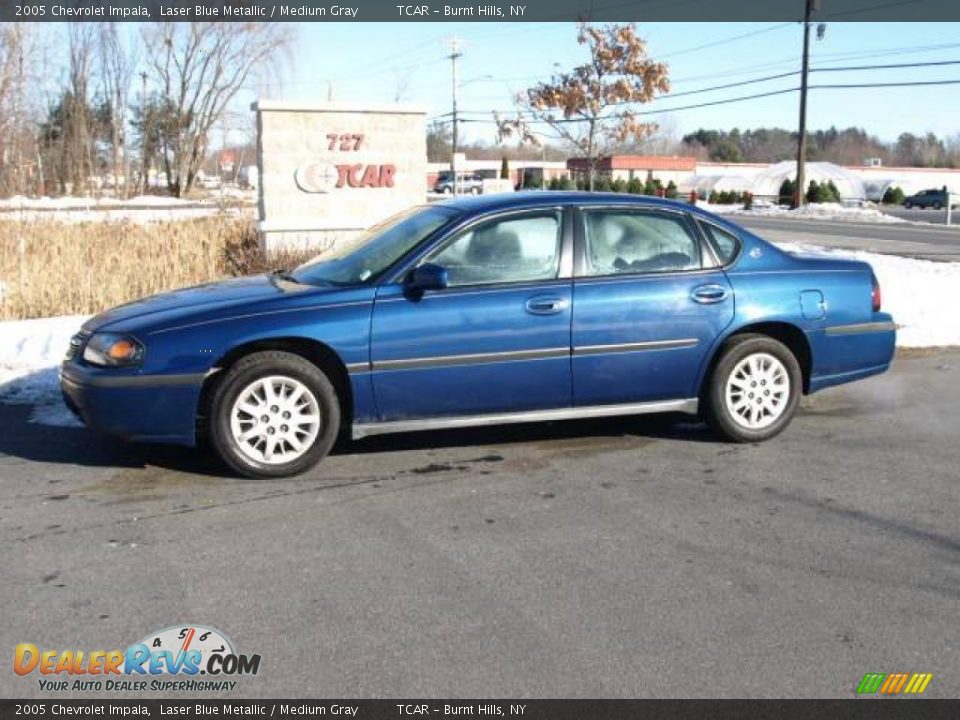 2005 Chevrolet Impala Laser Blue Metallic / Medium Gray Photo #1