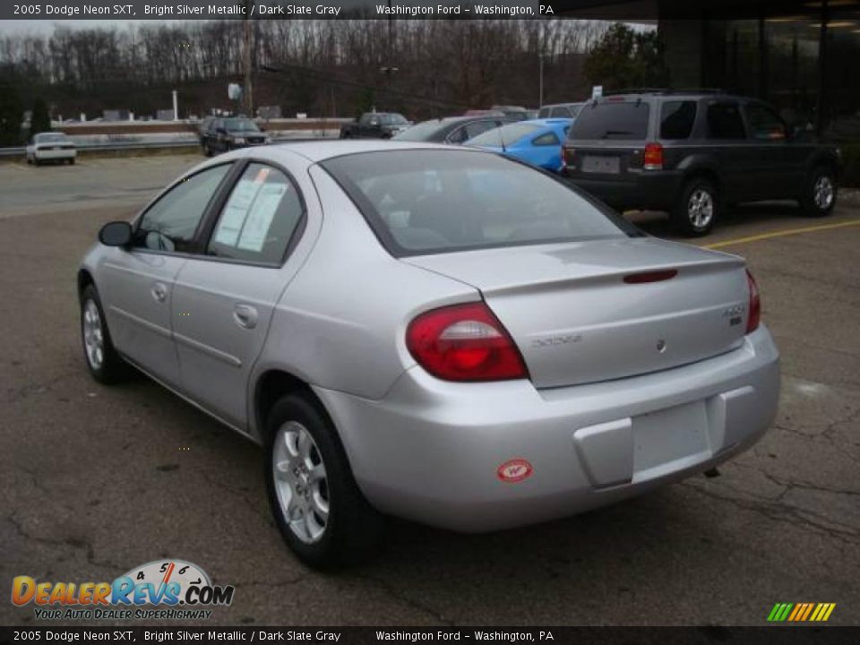 2005 Dodge Neon SXT Bright Silver Metallic / Dark Slate Gray Photo #2