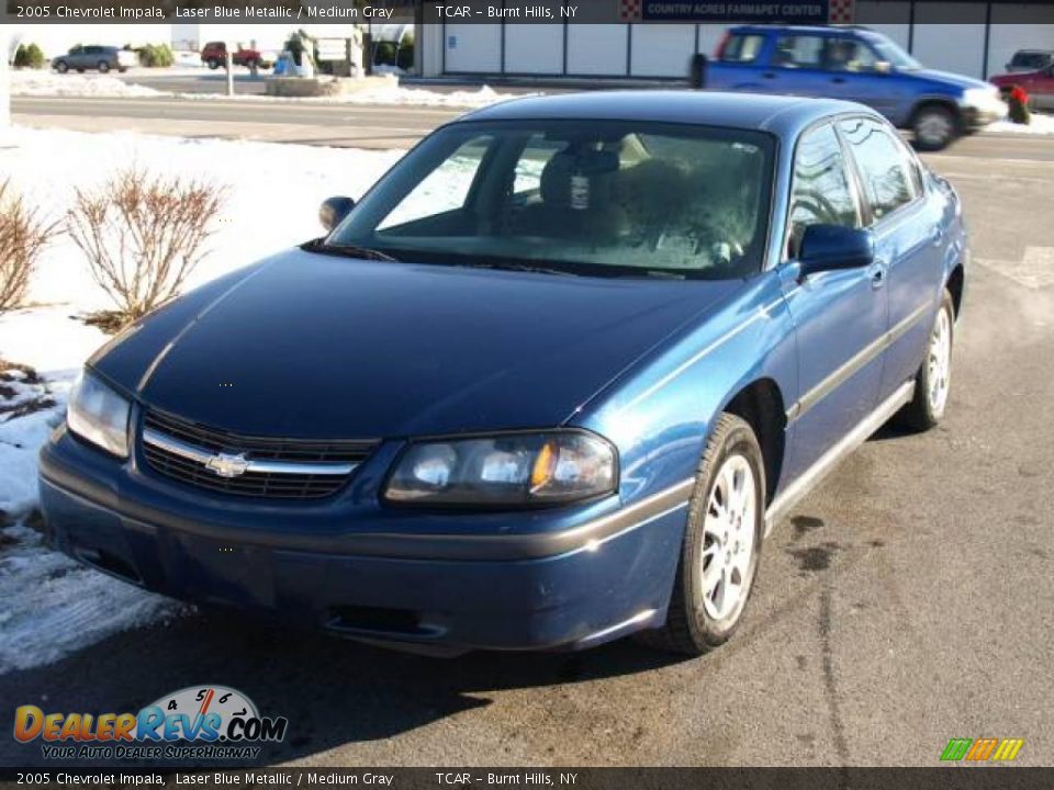 2005 Chevrolet Impala Laser Blue Metallic / Medium Gray Photo #2