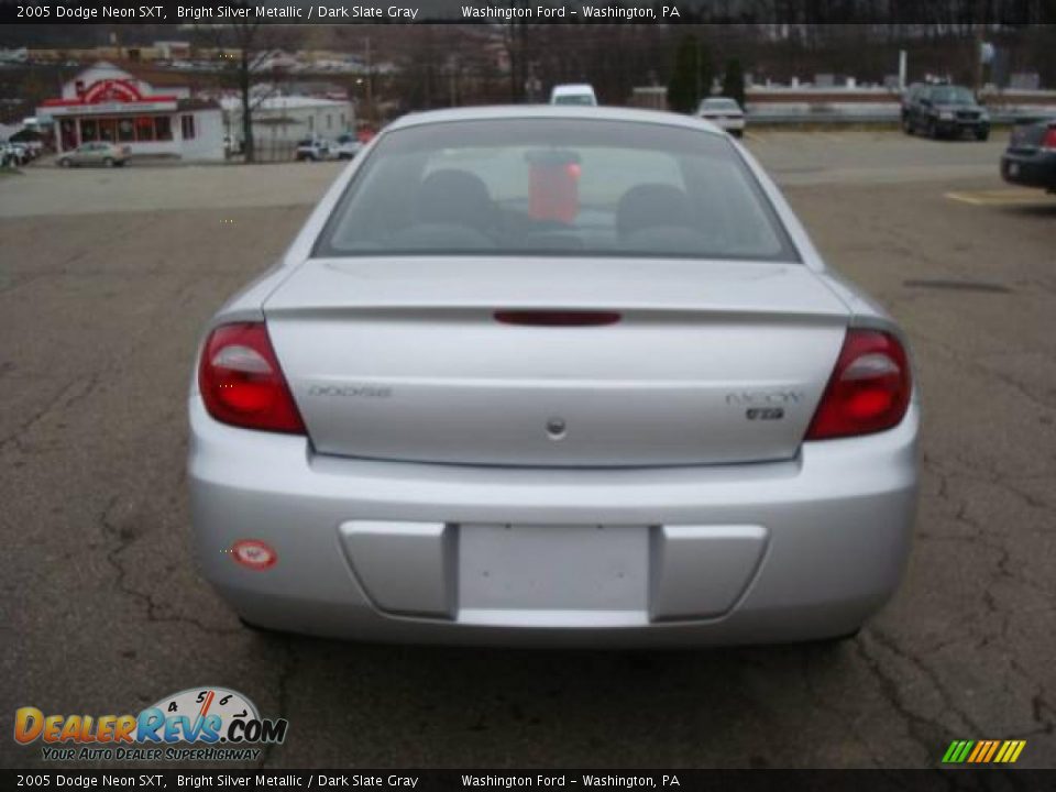 2005 Dodge Neon SXT Bright Silver Metallic / Dark Slate Gray Photo #3