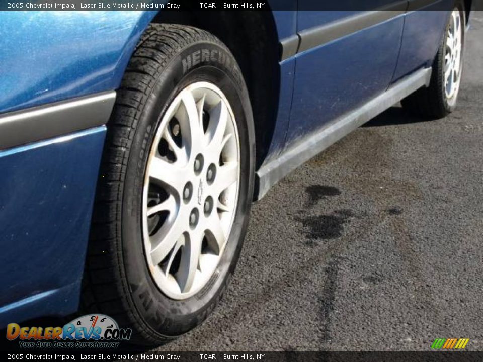 2005 Chevrolet Impala Laser Blue Metallic / Medium Gray Photo #6