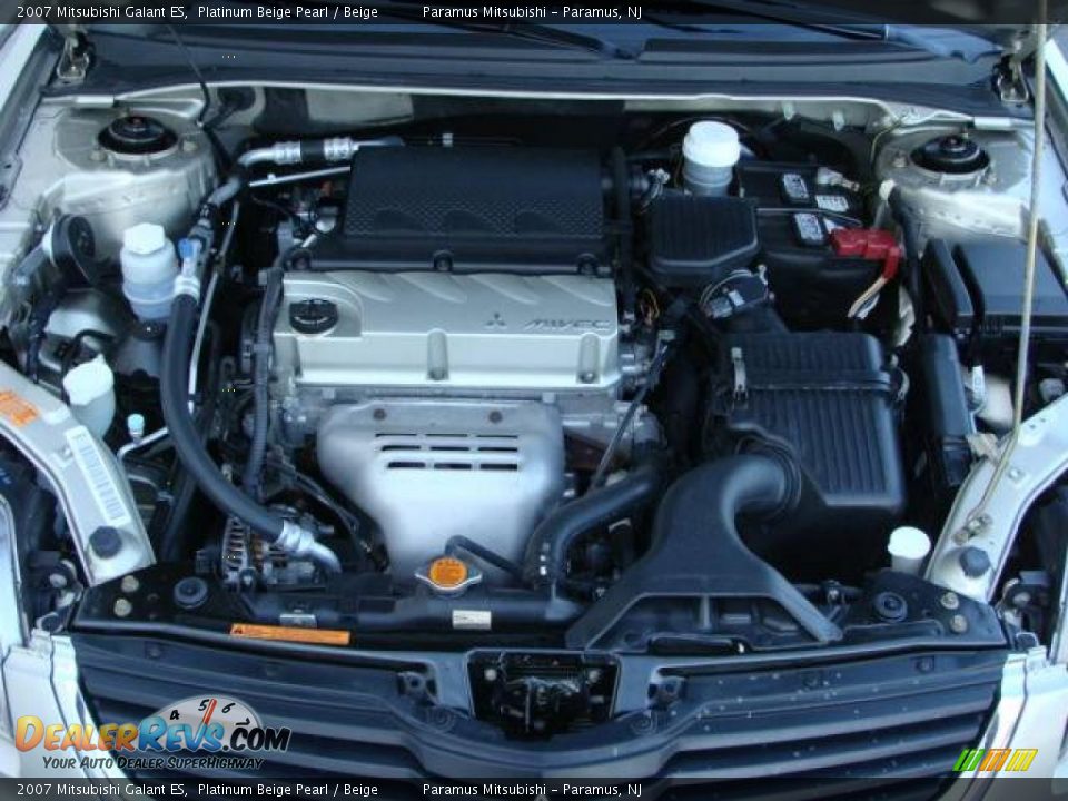 2007 Mitsubishi Galant ES Platinum Beige Pearl / Beige Photo #15