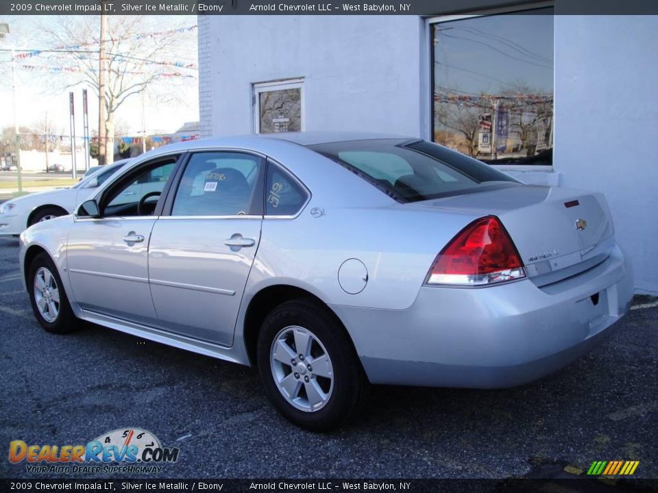 2009 Chevrolet Impala LT Silver Ice Metallic / Ebony Photo #4