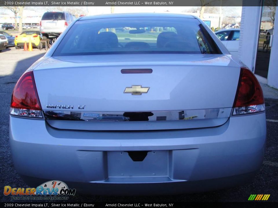 2009 Chevrolet Impala LT Silver Ice Metallic / Ebony Photo #5