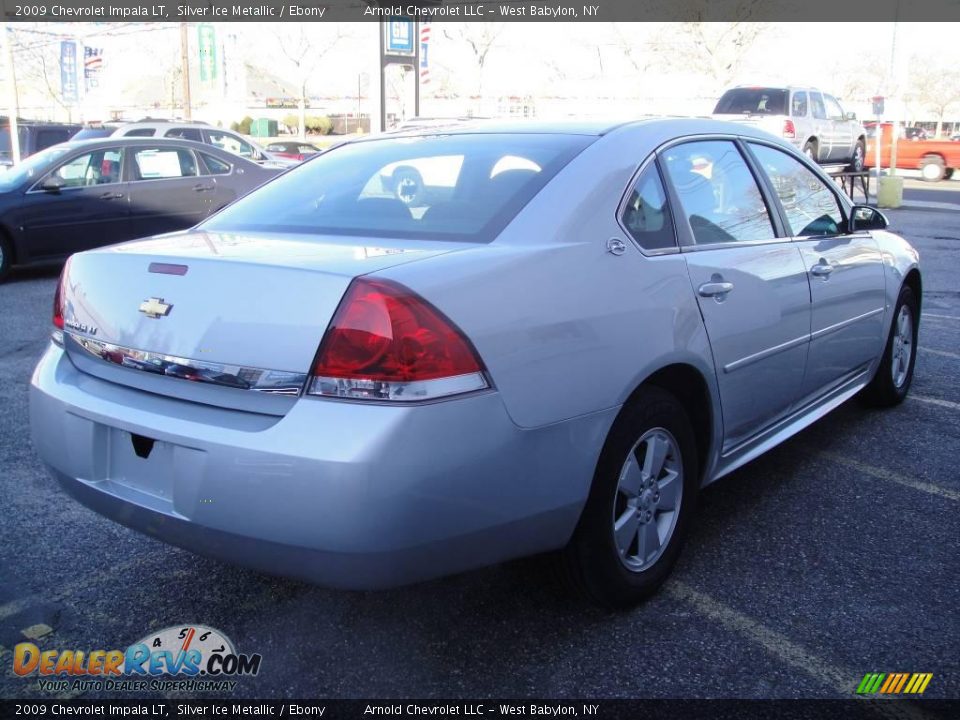 2009 Chevrolet Impala LT Silver Ice Metallic / Ebony Photo #6