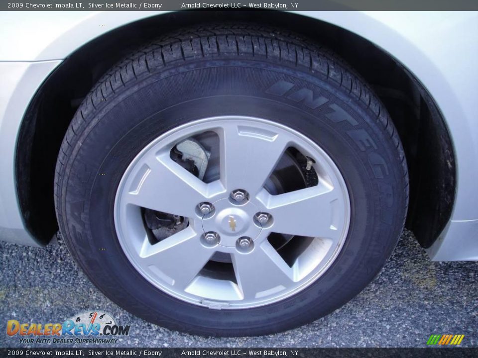 2009 Chevrolet Impala LT Silver Ice Metallic / Ebony Photo #7