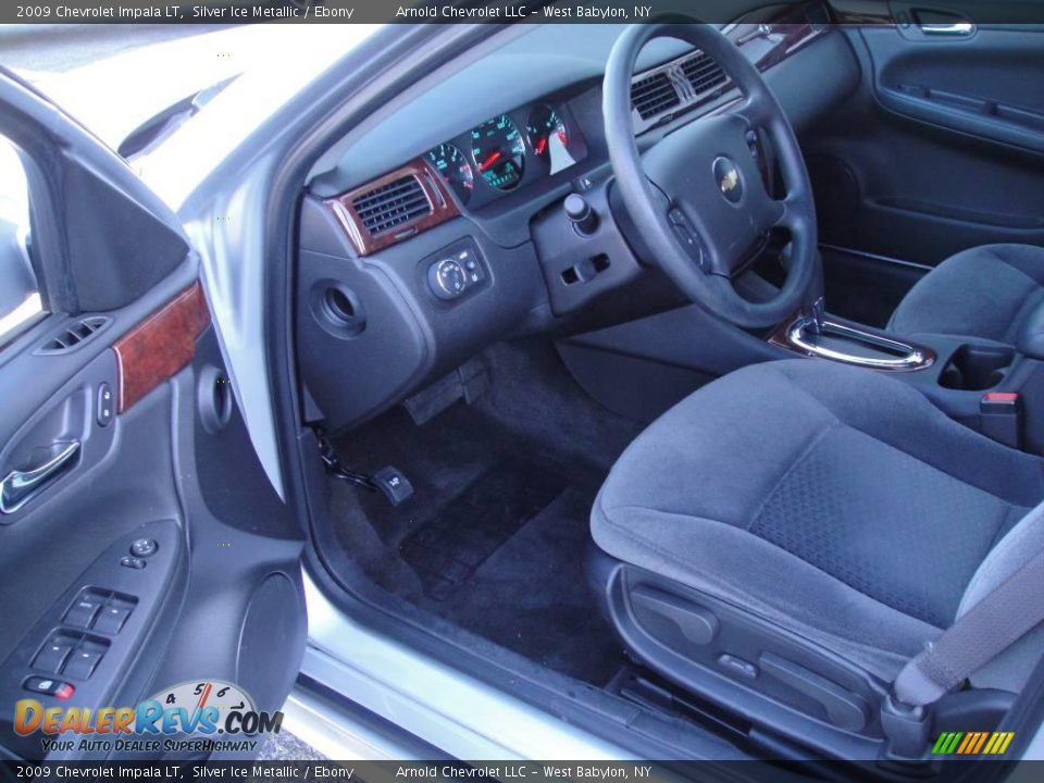 2009 Chevrolet Impala LT Silver Ice Metallic / Ebony Photo #10