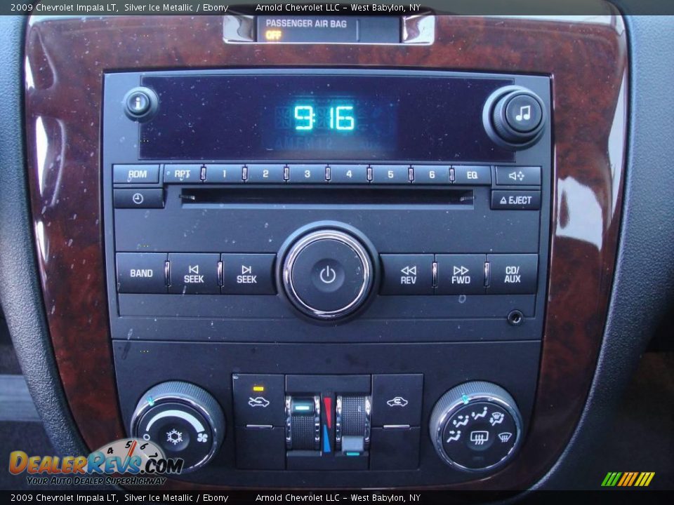 2009 Chevrolet Impala LT Silver Ice Metallic / Ebony Photo #13