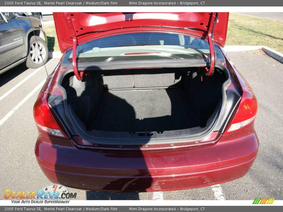 2005 Ford Taurus SE Merlot Pearl Clearcoat / Medium/Dark Flint Photo #8