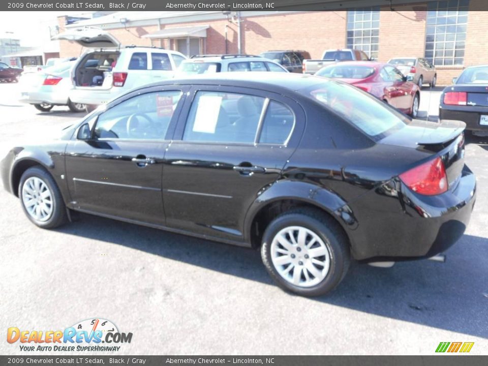 2009 Chevrolet Cobalt LT Sedan Black / Gray Photo #2